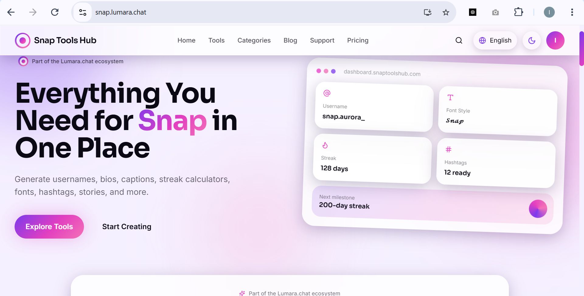 snapchat tools